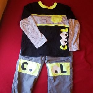 4T jogger pant and top set